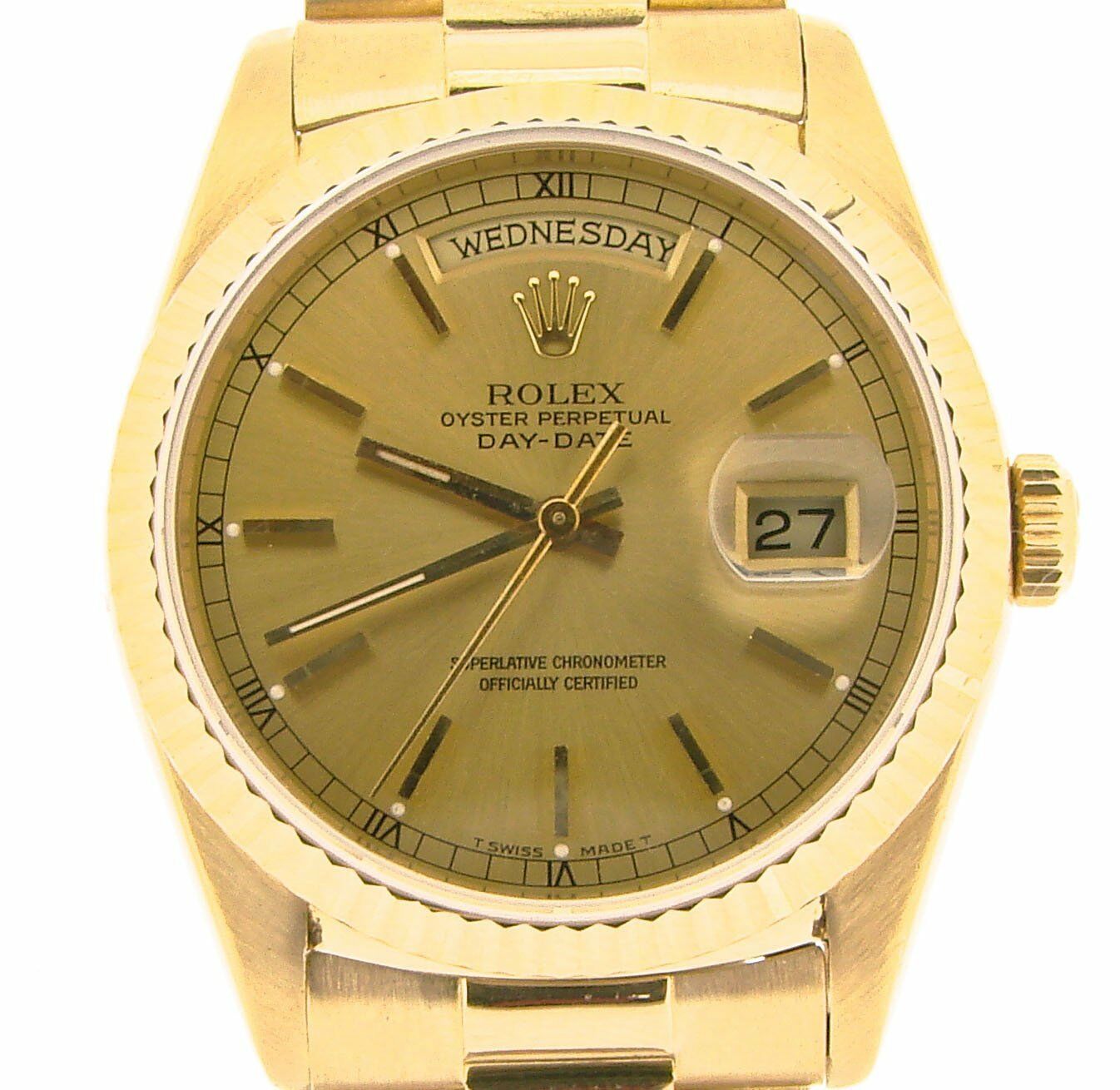 certified pre owned rolex presidential